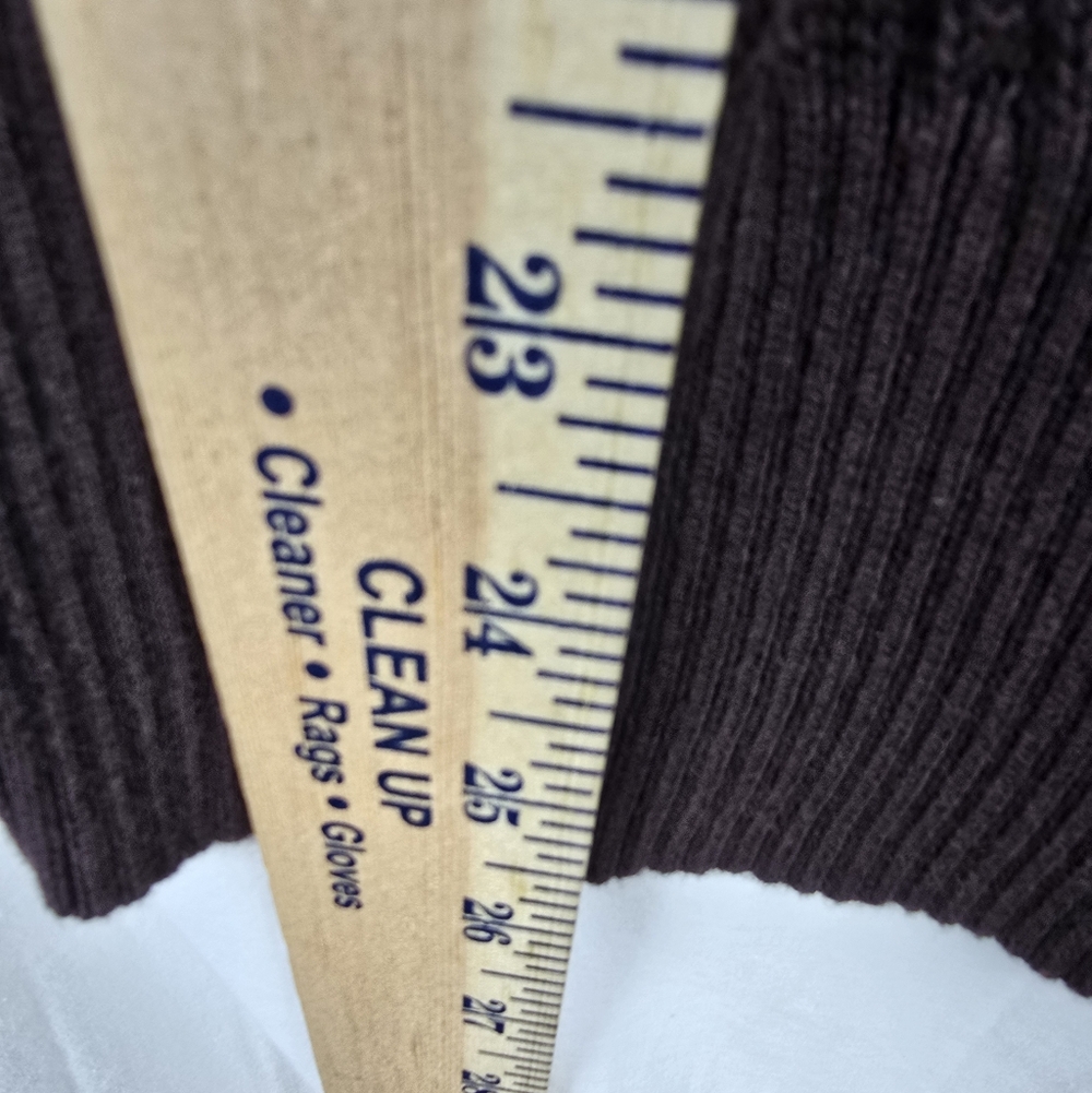 NWOT George Brown Cable Knit Sleeveless Sweater Vest Sz L - Picture 7 of 8